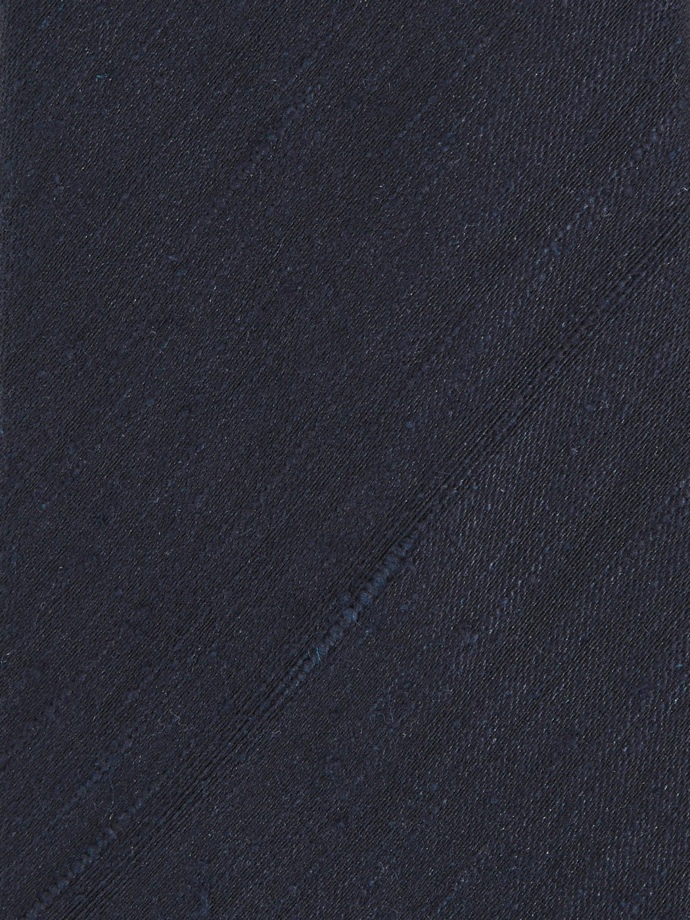 Silk Blend Textured Tie in Navy | Reiss