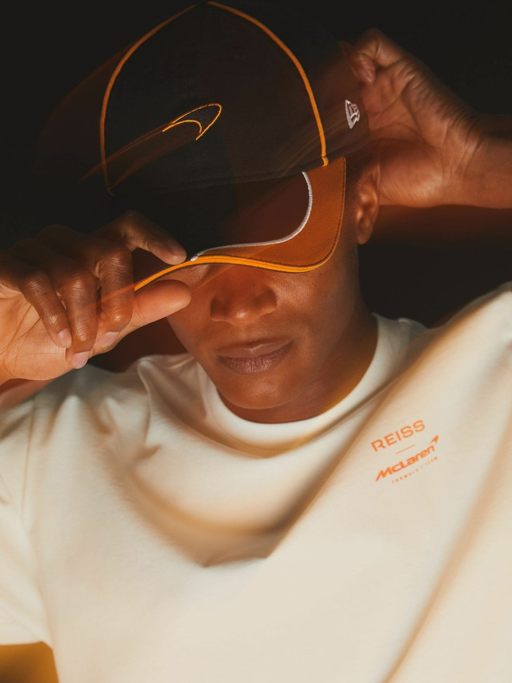 McLaren F1 Team Speedmark Cap Unisex Fit in Black | Reiss For Sale