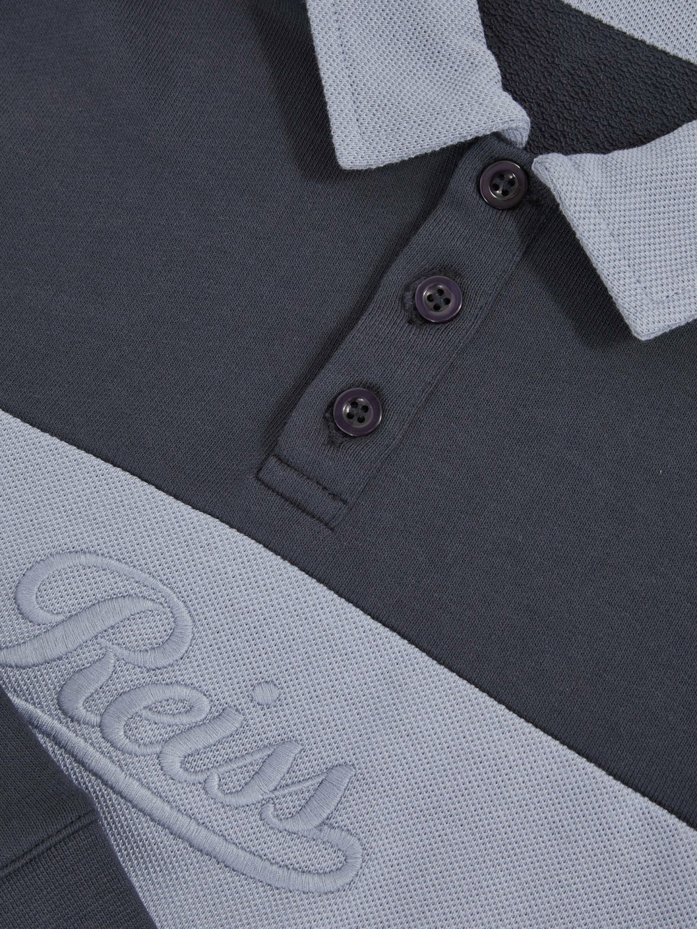 3-9 yrs Cotton Logo-Embroidery Rugby Polo Shirt in Airforce Blue/Navy Blue | Reiss Near Me