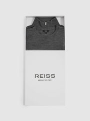 Pack of Two Merino Wool Jumpers in Derby Grey Marl | Reiss Sale