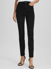 Good American Ultra High Skinny Jeans in Black | Reiss Onsale