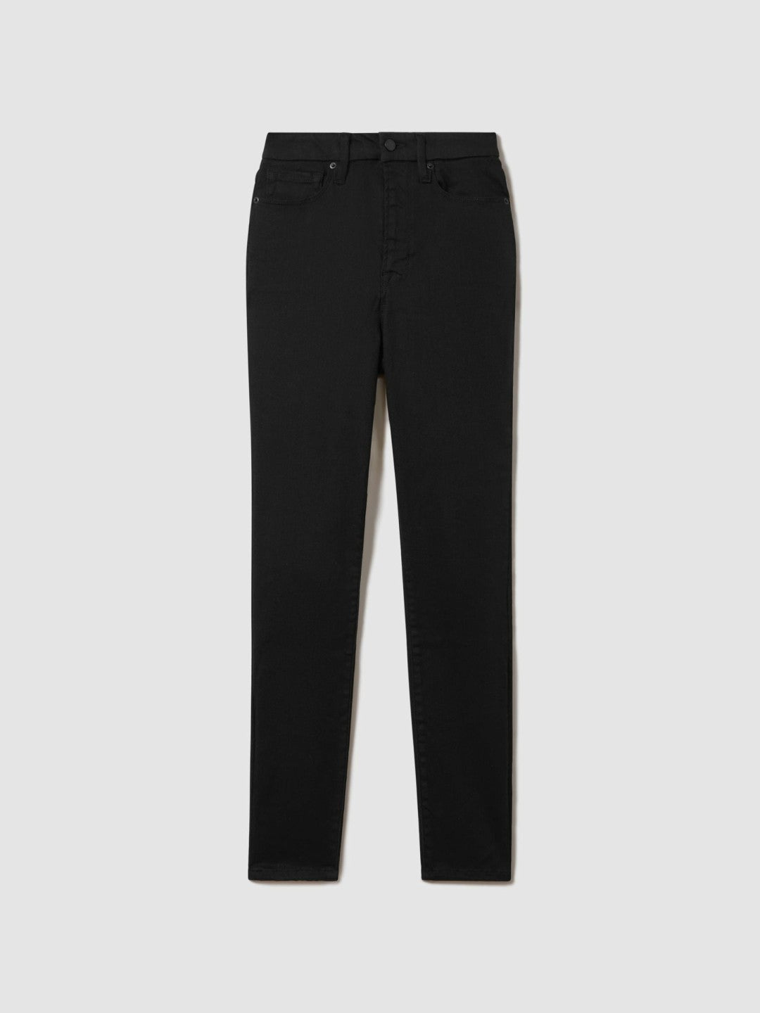 Good American Ultra High Skinny Jeans in Black | Reiss Onsale