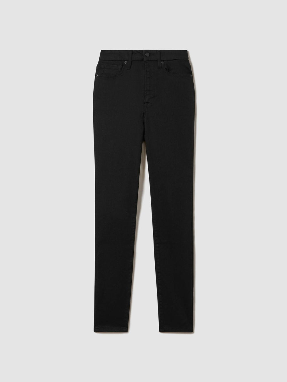 Good American Ultra High Skinny Jeans in Black | Reiss Onsale