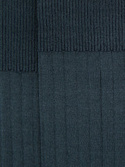 Ribbed Socks in Airforce Blue | Reiss Discount