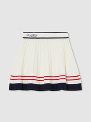 4-9 yrs SmileyWorld Tennis Skirt in Off White | Reiss Discount