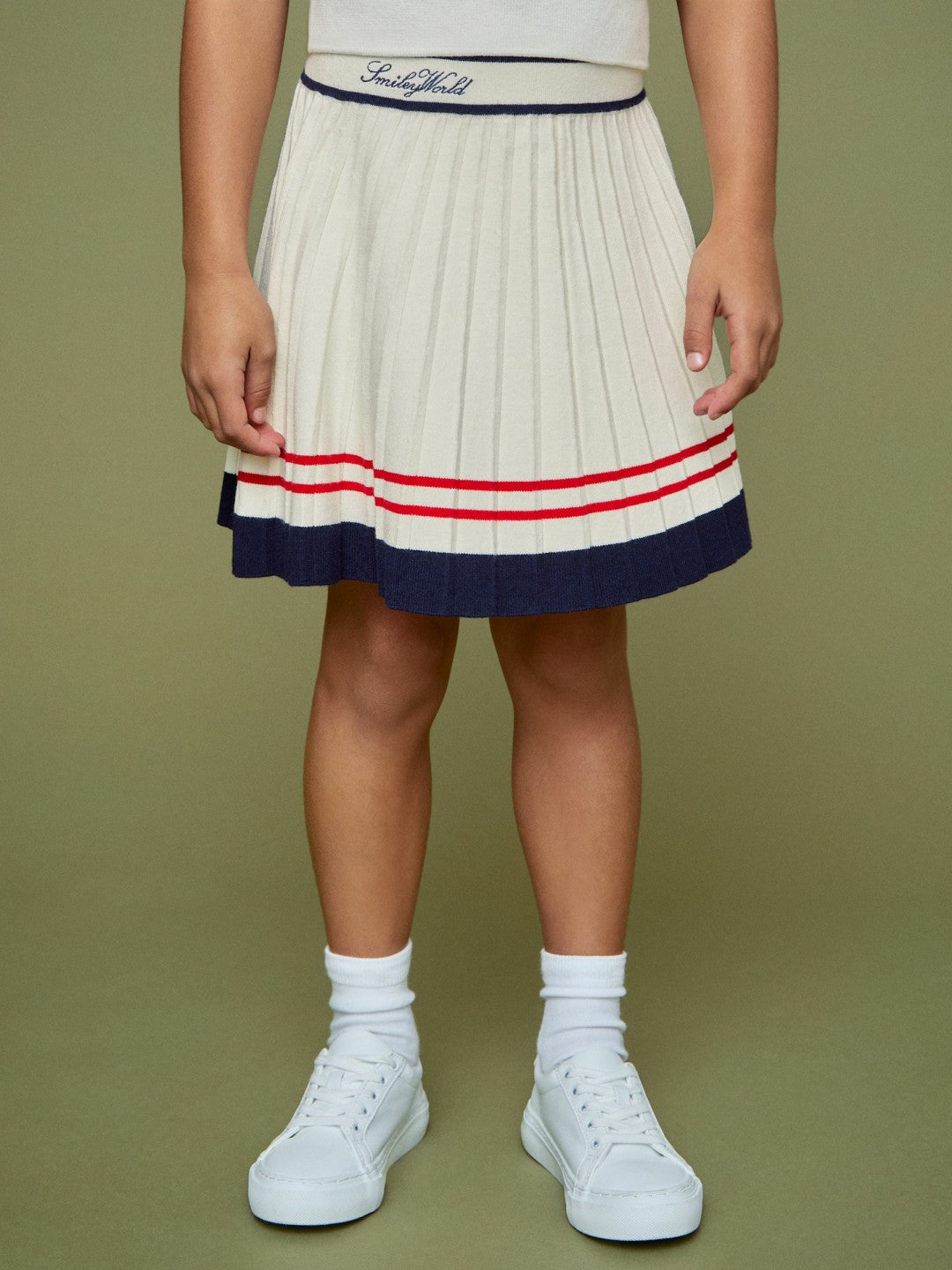 4-9 yrs SmileyWorld Tennis Skirt in Off White | Reiss Discount