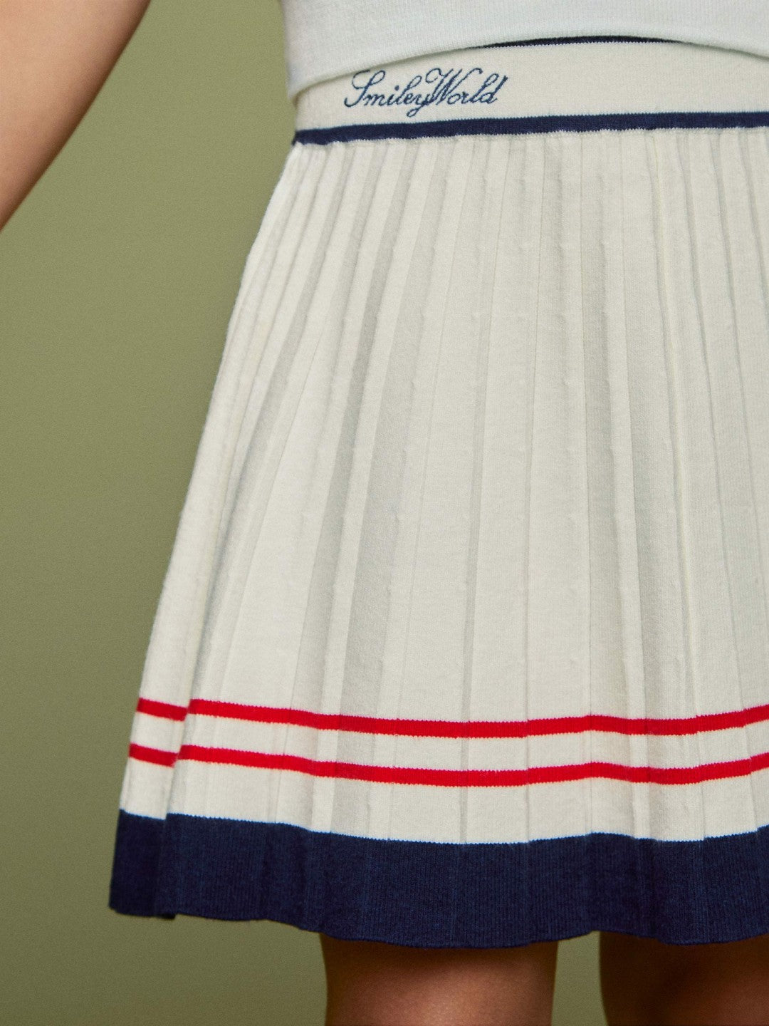 4-9 yrs SmileyWorld Tennis Skirt in Off White | Reiss Discount