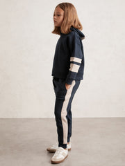 Cotton-Blend Joggers and Hoodie Set in Navy | Reiss Near Me