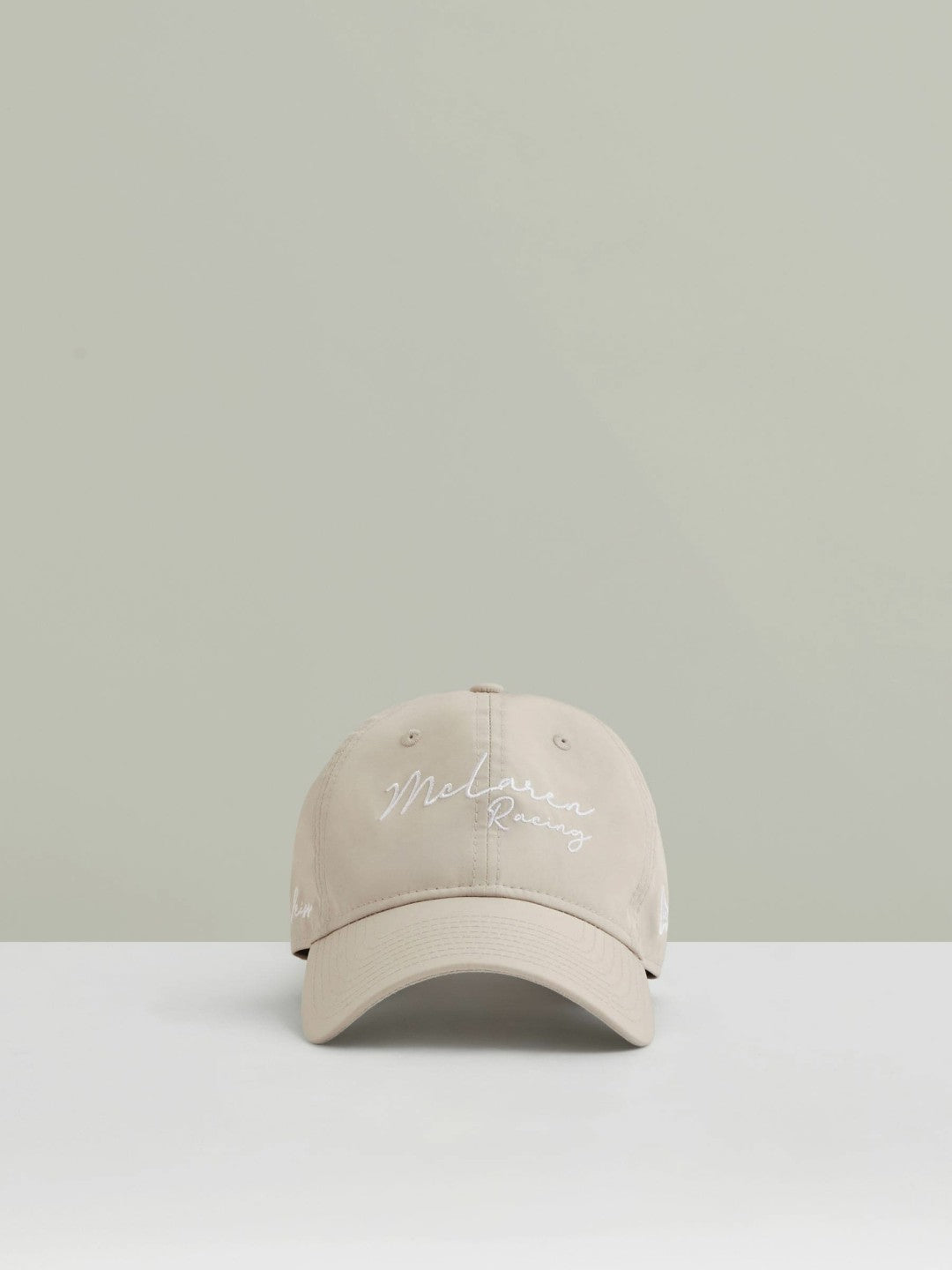 McLaren Racing Logo Embroidered Cap Unisex Fit in Stone | Reiss For Sale